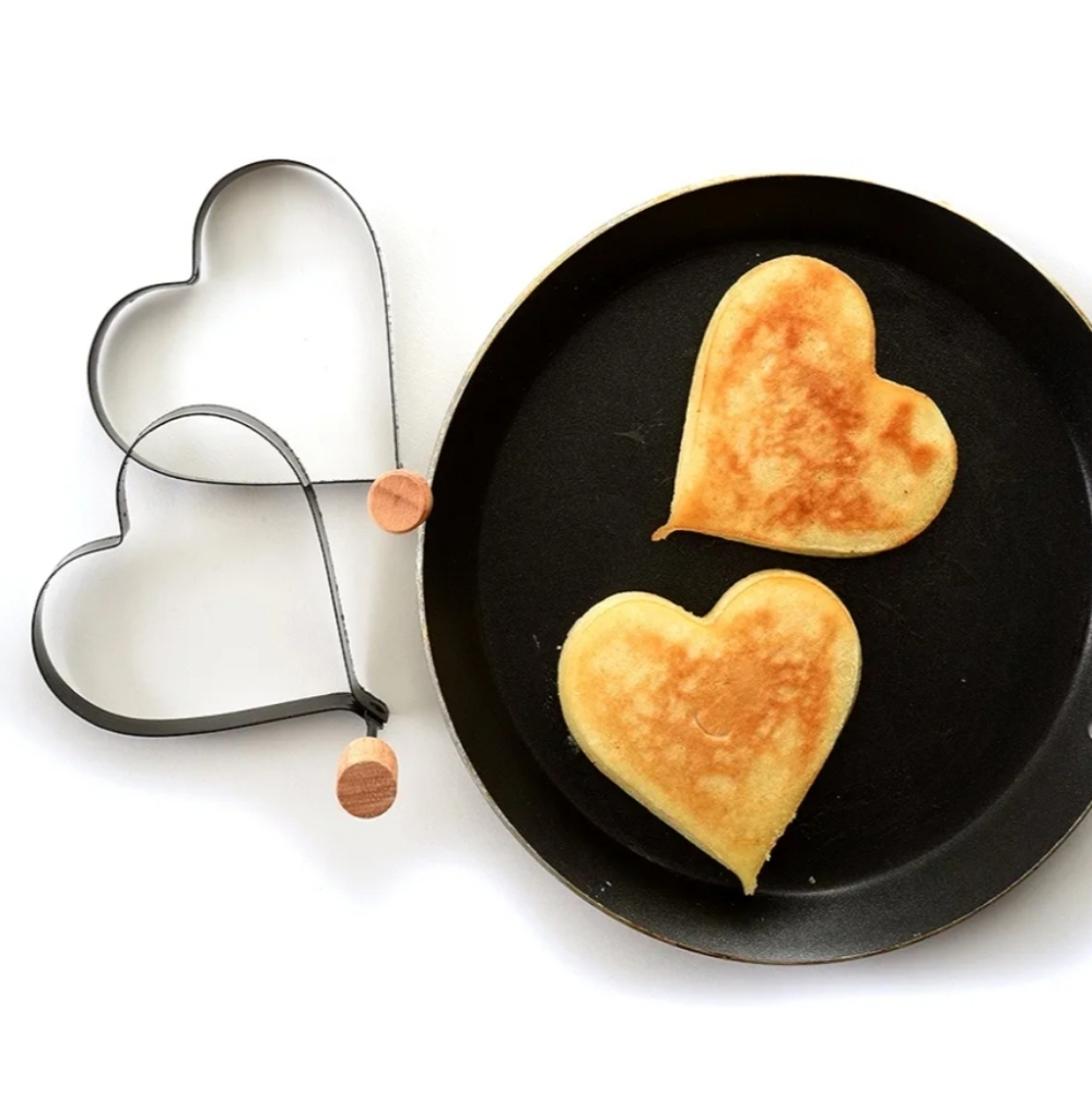 🌻🆕️ common ground • heart pancake egg rings